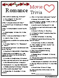 A Valentine Trivia Quiz to test your knowledge of the Love Holiday.