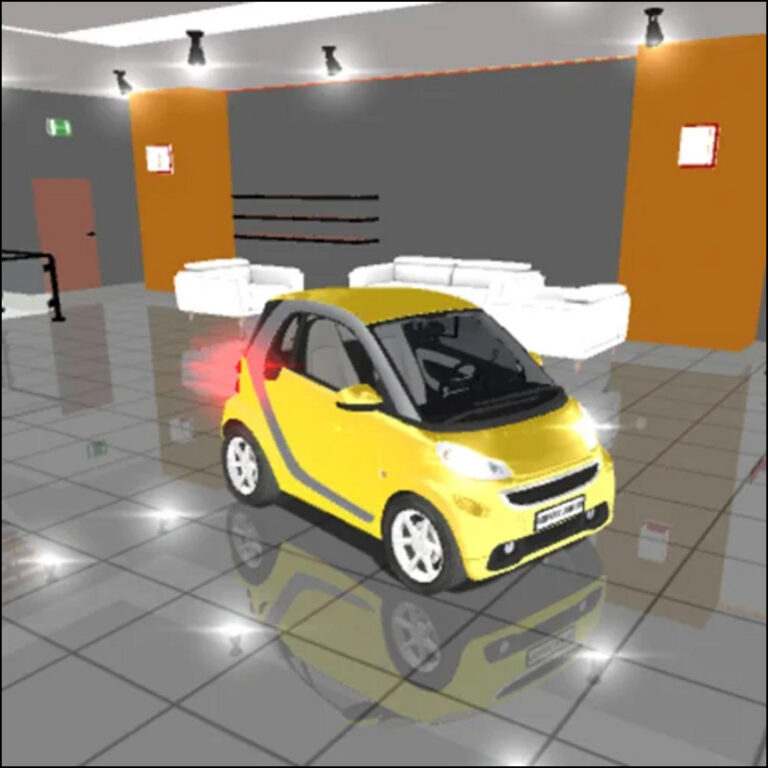 Traffic jam 3d colorful cars driving on busy 3D highway